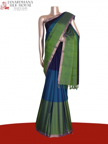 Exclusive Handloom Thread Weave Soft Silk Saree